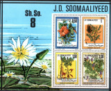 SOMALIA 1978, Flora, MNH, serie neuzata, Nestampilat