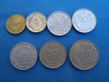 LOT7 MONEDE TURCIA ANII 80 DIFERITI