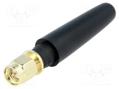 Antena RF 2dBi verticală cu &icirc;nșurubare SMA 50&Omega; SR PASSIVES