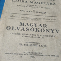 CARTE DE CETIRE LA LIMBA MAGHIARA 1933 DR.BILINSZKY LAJOS