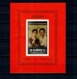 Ajman 1972 - Picturi din Pompei, colita nedantelata neuzata