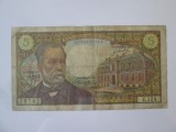 Franta 5 Francs 1970 Louis Pasteur,bancnota din imagini
