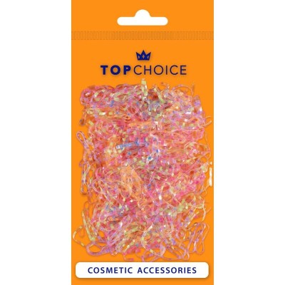 Set 500 elastice silicon multicolor Top Choice 26959 foto