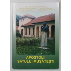 APOSTOLII SATULUI MUSATESTI , coordonator IONEL CRISTESCU ...IOANA - RALUCA DOBRESCU , 2006 , DEDICATIE *