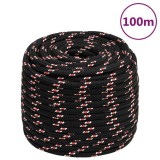 Cumpara ieftin Franghie de barca, negru, 18 mm, 100 m, polipropilena
