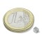 Magnet neodim cub de 3 mm, putere 290 g, N45