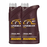Ulei Transmisie Sintetic MANNOL Unigear 75W-80 GL-4 GL-5 LS Universal Pachet 2 Litri