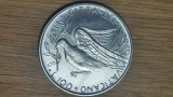 Vatican - moneda de colectie - 100 lire 1971 UNC adevarata bijuterie - Papa Pavlvs VI - senzationala !, Europa