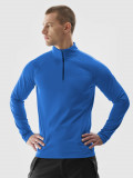 Lenjerie termoactivă scămoșată (bluză) pentru bărbați - albastră, 4F Sportswear