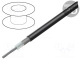 Cablu coaxial RG58C/U litat cu PVC negru 5mm HELUKABEL