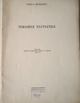 Terasele fluviatile (Vintila Mihăilescu, 1937) foto