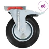 Cumpara ieftin Roti pivotante, 8 buc., 200 mm