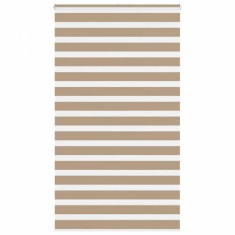 vidaXL Jaluzea tip zebra 135x230 cm lățime țesătură 130,9 cm poliester
