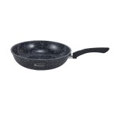 Tigaie Wok Goldmann, antiaderenta, 26 x 5.5cm, acoperire ceramica, maner soft touch, marmorata