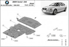 Scut motor metalic Bmw seria 3 E46 Diesel 1998-2005 foto