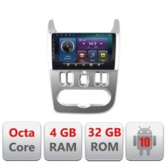 Navigatie Dacia Duster 2010-2012 C-099 Octa Core cu Android Radio Bluetooth Internet GPS WIFI 4+32GB CarStore Technology foto