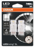 Set 2 Buc Led Osram P27/7W 12V 2W W2,5X16Q 6000K Alb LEDriving SL 3157DWP-02B