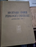 Din Istoria Gandirii Pedagogice Universale Vol. I