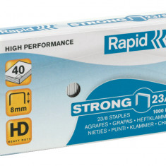 Capse Rapid Strong, 23/ 8, 10-40 Coli, 1000 Buc/cutie