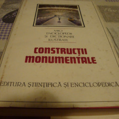 Constructii monumentale - 1989 - mica enciclopedie ilustrata