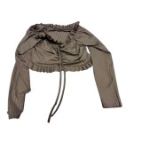 Compleu dama , culoarea maro , material elastic , marime universala