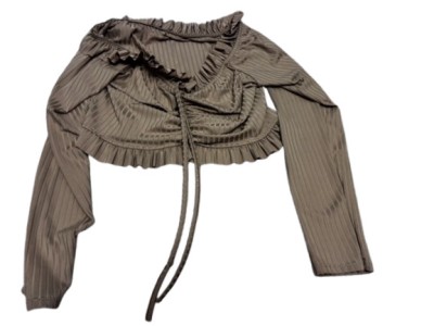 Compleu dama , culoarea maro , material elastic , marime universala foto