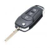 Set 2 bucati - Carcasa cheie Topautochei&amp;#174; compatibila cu Ford Fusion Edge Explorer F-150 F-250 F-350, 3 butoane