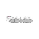 MBS Placute frana Piaggio Beverly 125-200, Cod Produs: 225102620RM
