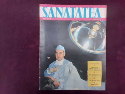 Revista Sanatatea Nr.1 - 1968 foto