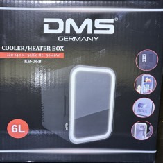 Mini frigider cu functie de incalzire DMS KB-06B, 6L, 30-40W, LED!