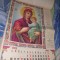 Calendar ORTODOX 2002 de Perete cu modele de icoane,Rugaciuni,Vorbe din batrani
