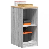 VidaXL Dulap depozitare garaj gri Sonoma 40x51x85 cm lemn masiv de pin