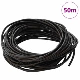 vidaXL Cord din Piele Maro &icirc;nchis &Oslash;3 mm x 50 m Piele 42021984