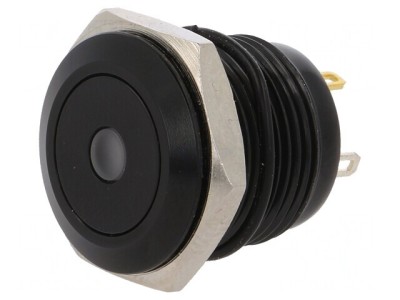Comutator Anti-Vandalism Alb IP65 SPST-NO 2A 36VDC foto