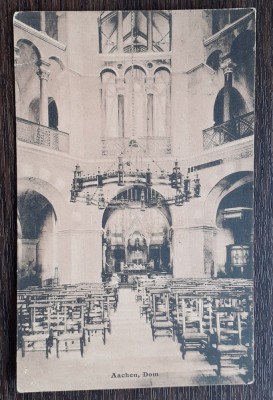 (220) CARTE POSTALA GERMANIA - AACHEN - DOMUL - 1913 foto