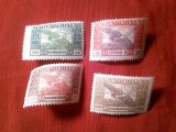 Serie mica Ungaria 1924 Ikarus deasupra Budapestei , 4 val. sarniera