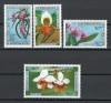 Laos 1972 Mi 337/40 MNH, nestampilat - Orhidee, Flora