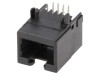 Soclu RJ45 8P8C Cat6 pentru PCB THT