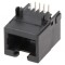 Soclu RJ45 8P8C Cat6 pentru PCB THT