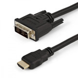 Cablu StarTech HDMI - DVI-D 1.5m Black