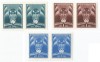 Romania, LP VII.3d/1932, Pilot - Timbrul aviatiei, serie nedant., pereche, MNH, Nestampilat