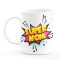 Cana alba personalizata, Super Mom, INOVATIX&reg;. 330 ml