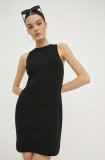 Juicy Couture rochie culoarea negru, mini, mulata