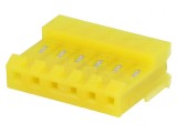 Mufă cablu-placă mamă 3,96mm 6 pini IDC, TE Connectivity