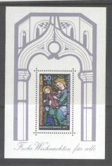 Germany Berlin 1977 Religion Christmas perf. sheet Mi.B6 MNH DA.173