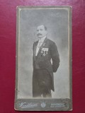 Bucuresti Wandelmann Personalitate decorata foto carton 20x11 cm