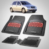 Cumpara ieftin Covorase Skoda Fabia I Compatibile 1999-2007 | Red