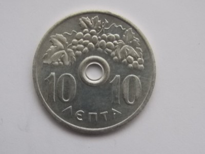 10 LEPTA 1971 GRECIA-AUNC foto
