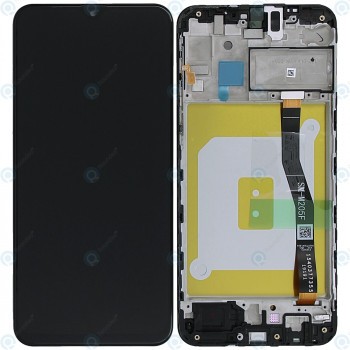 Samsung Galaxy M20 (SM-M205F) Unitate de afișare completă neagră GH82-18682A GH82-18743A foto