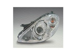 Far Mercedes Clasa A (W169), 09.2004-05.2008, montare fata, stanga, D2S+H7; electric; cu balast; cu motor; xenon, Magneti Marelli